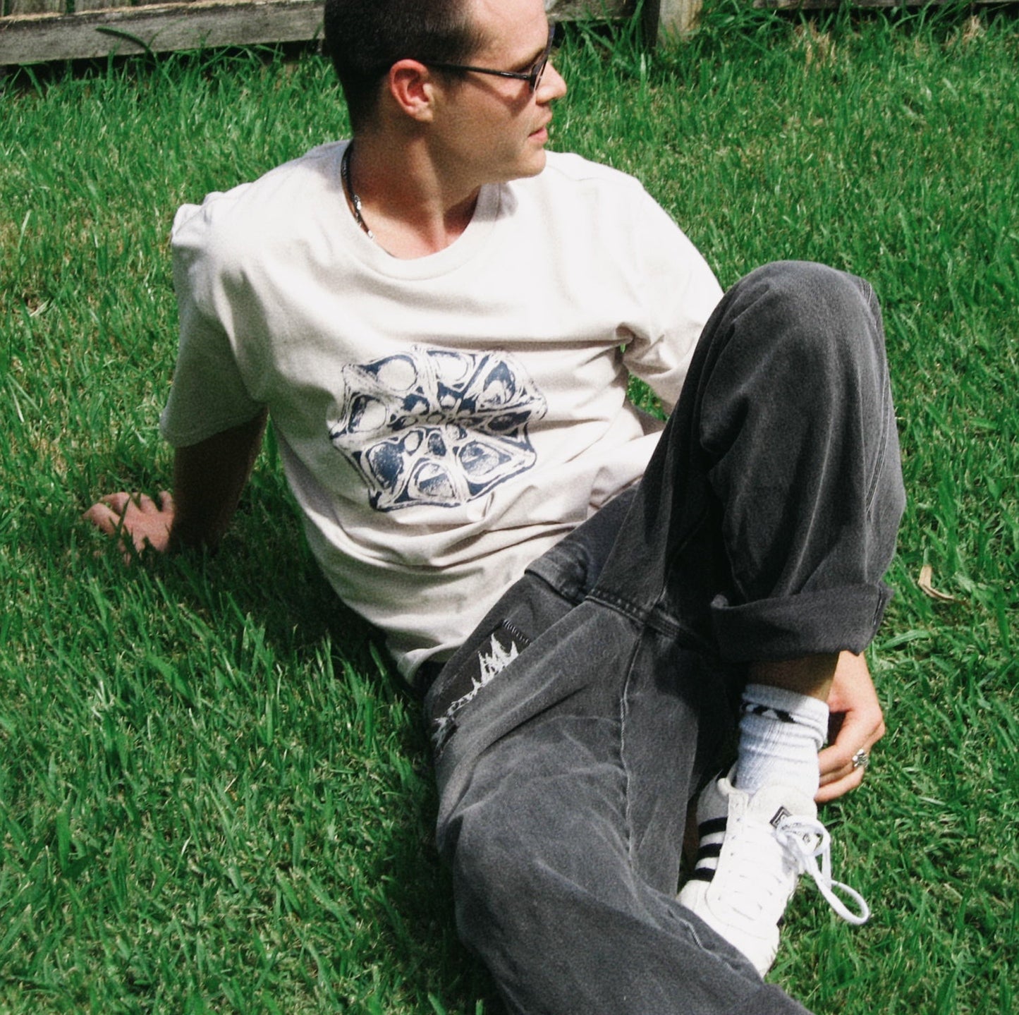 Web T-Shirt - Bone